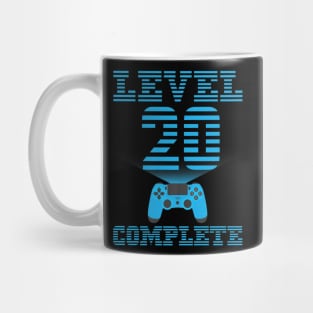 20th Birthday Video Gamer Twentieth Birthday Mug